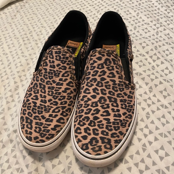 cheetah print vans